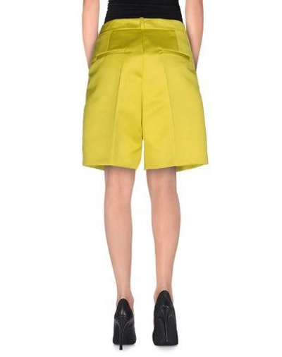 Shop Jil Sander Shorts & Bermuda In Yellow