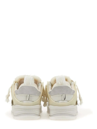 Shop Axel Arigato Sneaker Patchwork Area In White