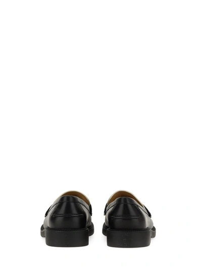 Shop Michael Michael Kors Michael Kors Loafer With Coin In Black