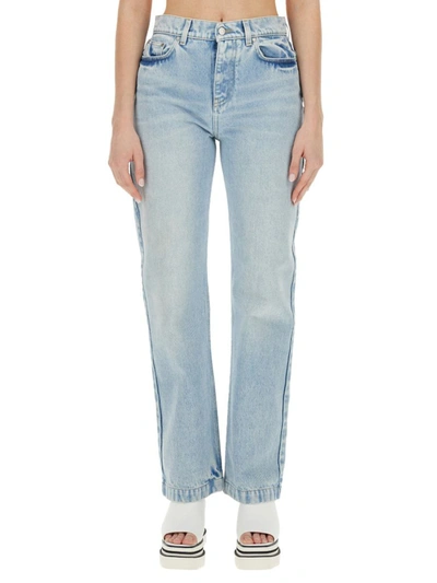 Shop Stella Mccartney Straight Leg Jeans In Denim