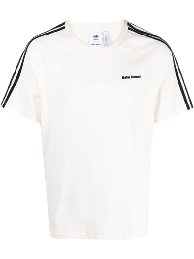 Shop Adidas Originals By Wales Bonner Tshirt In Chalk White