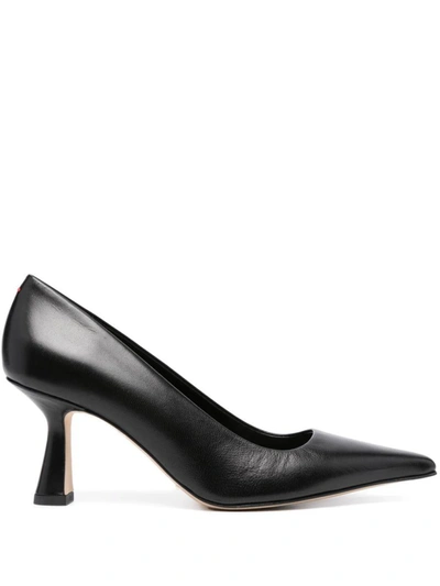 Shop Aeyde Zandra Nappa Leather Shoes In Black