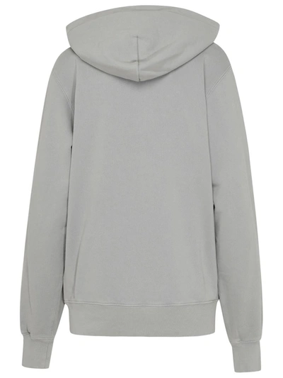 Shop Ambush Ballchain Grey Cotton Sweatshirt