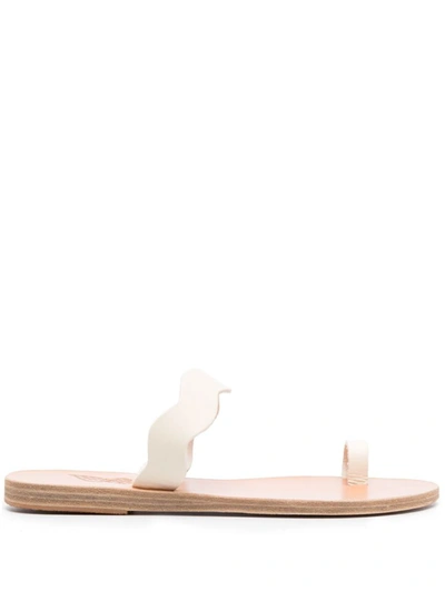 Shop Ancient Greek Sandals Shoes In Off White