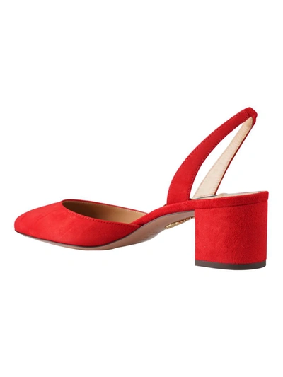 Shop Aquazzura Talita Pump 50 Shoes In Red