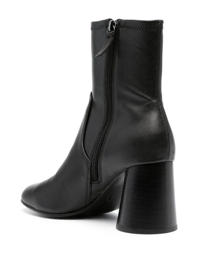 Shop Ash Cl01 Foulard Ankle Boots Shoes In Black