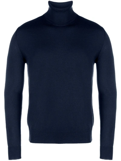 Shop Ballantyne T Neck Pullover Clothing In Blue