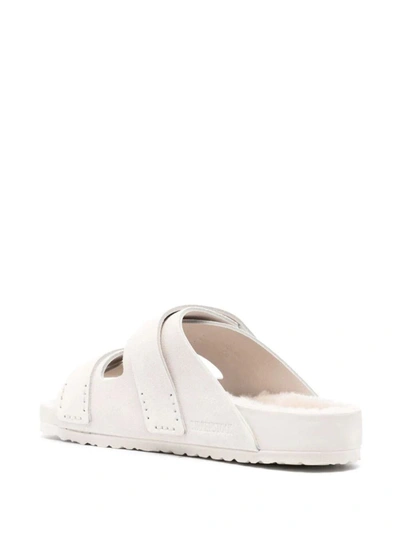 Birkenstock X Tekla Uji Sandals Shoes In Pink & Purple