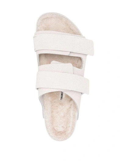 Birkenstock X Tekla Uji Sandals Shoes In Pink & Purple