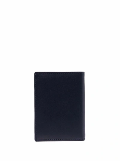 Shop Comme Des Garçons Classic Group Wallet Accessories In Blue