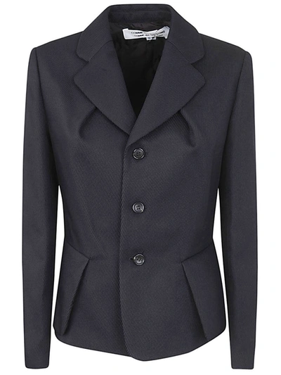 Shop Comme Des Garçons Ladies` Jacket Clothing In Blue