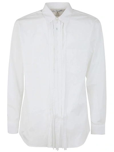 Shop Comme Des Garçons Mens Shirt Woven Clothing In White