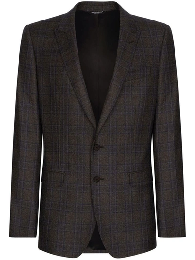 Shop Dolce & Gabbana Jacket Clothing In Brown