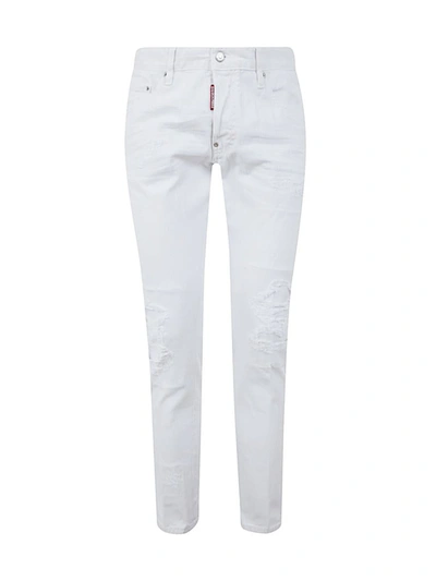Shop Dsquared2 Skater Jean Clothing In White