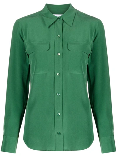 Shop Equipment Shirt Clothing In Green