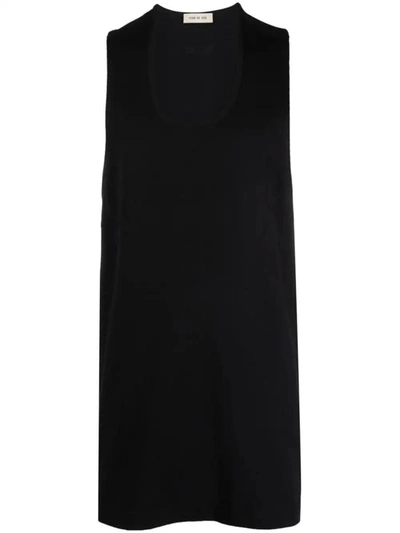 Shop Fear Of God Lounge Tank Top Clothing In Black