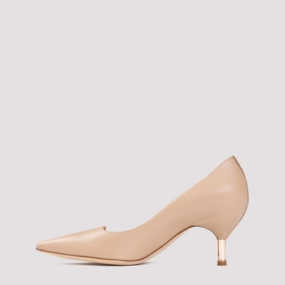 Shop Gabriela Hearst Sofia Pump Shoes In Nude & Neutrals