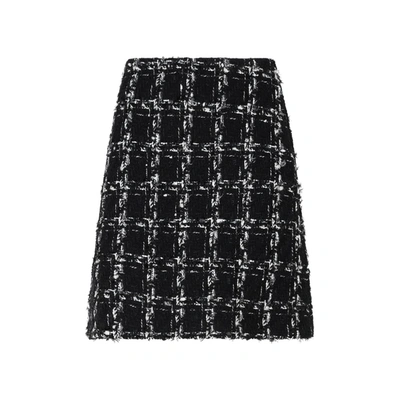 Shop Giambattista Valli Polyester Mini Skirt In Black