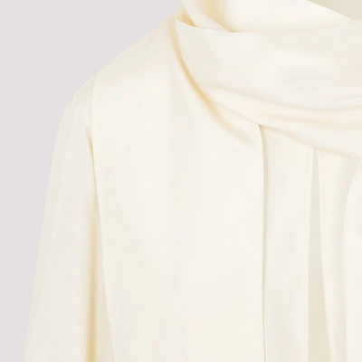 Shop Givenchy Foulard Blouse Shirt In White