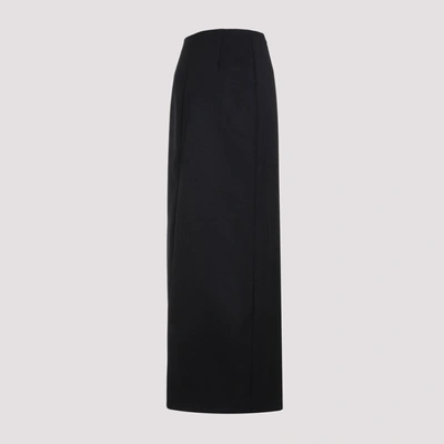 Shop Givenchy Low Waist Skirt In Black