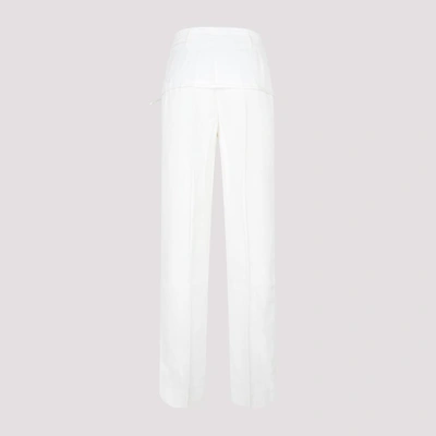 Shop Jacquemus Criollo Pants In White
