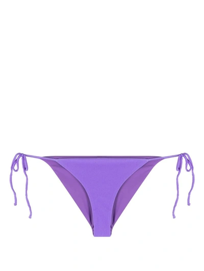 Shop Jade Swim Ties Bottom Clothing In Pink & Purple