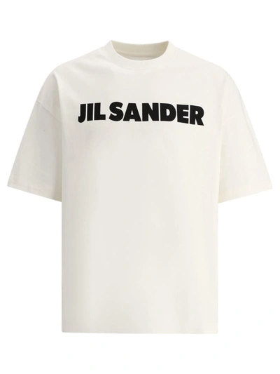 Shop Jil Sander Printed T-shirt In White