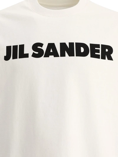 Shop Jil Sander Printed T-shirt In White