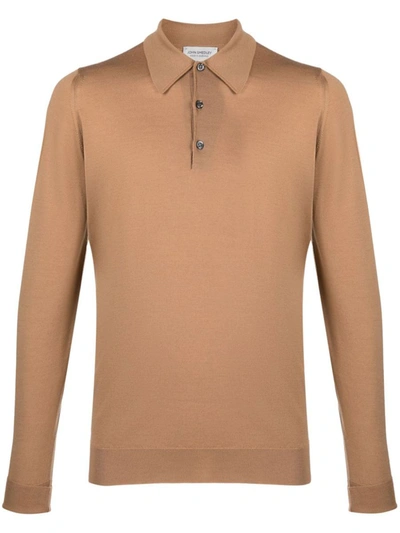 Shop John Smedley Shirt Clothing In Brown