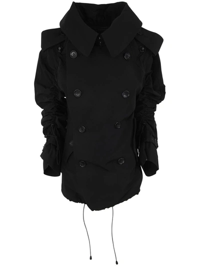 Shop Junya Watanabe X Comme Des Garçons Ladies` Coat Clothing In Black