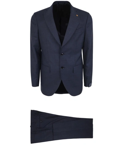 Shop Latorre Two Buttons Suit Clothing In Blue