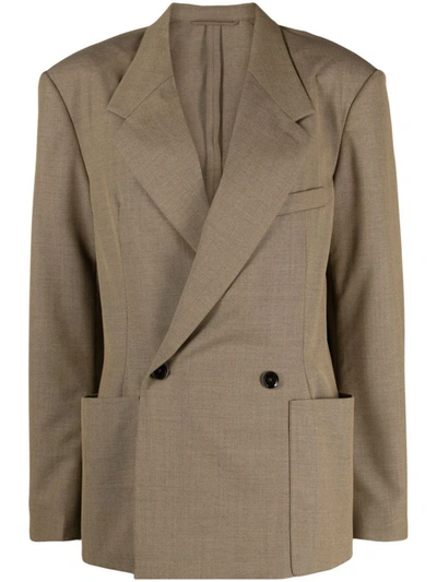 Shop Lemaire Soft Tailored Jacket Clothing In Grey