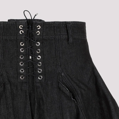 Shop Ludovic De Saint Sernin Pleated Mini Skirt In Grey