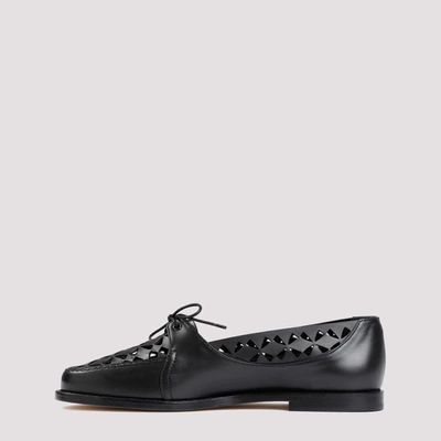 Shop Manolo Blahnik Delirium Loafer Shoes In Black