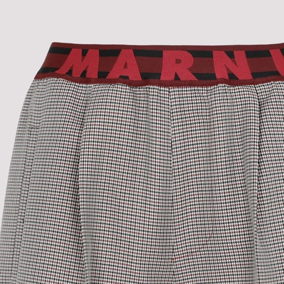 Shop Marni Wool Pants In Red