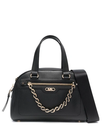 Shop Michael Kors Tote  With Shoulder Strap Bags In Black