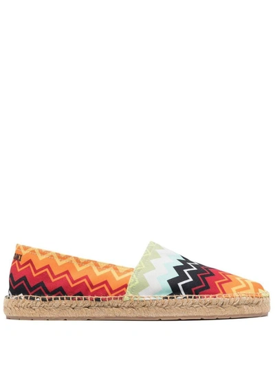 Shop Missoni Espadrillas Shoes In Multicolour