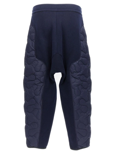 Shop Moncler Genius X Salehe Bembury Trousers In Blue