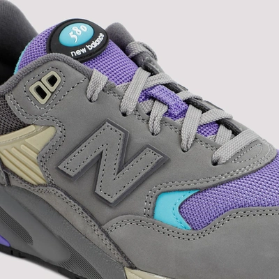 Shop New Balance 580 Sneakers Shoes In Grey