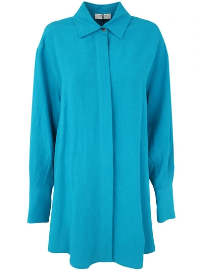 Shop Nina 14.7 Maxi Shirt Clothing In Blue