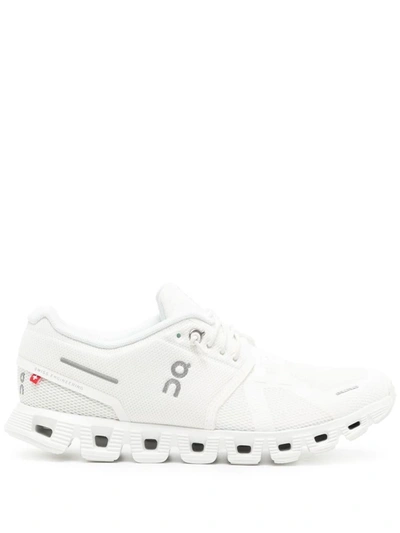 Shop On Running Cloud 5 Shoes In White