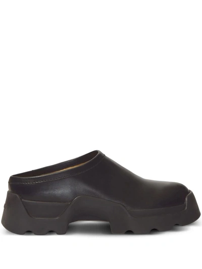 Shop Proenza Schouler Stomp Mules Shoes In 999 Black