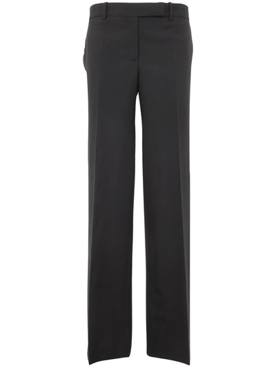 Shop Quira Low Waist Trousers Clothing In Black