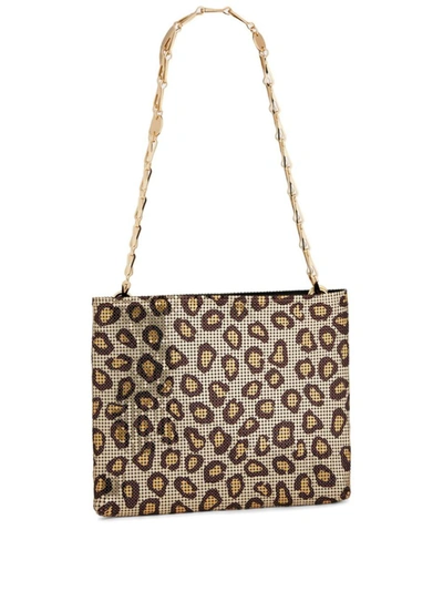 Shop Rabanne Handbag In V Leopard Natural Movida