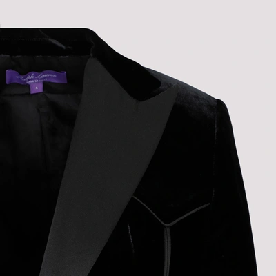Shop Ralph Lauren Walker Blazer Jacket In Black