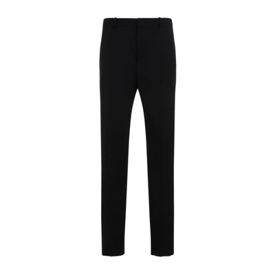 Shop Saint Laurent Pantalon Tux Pants In Black