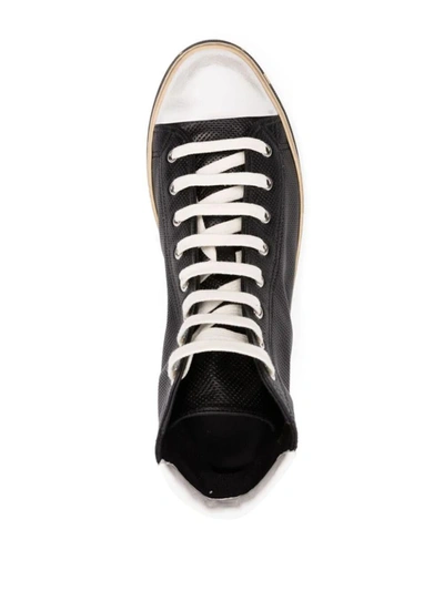 Shop Saint Laurent Malibu Sneakers Shoes In Black