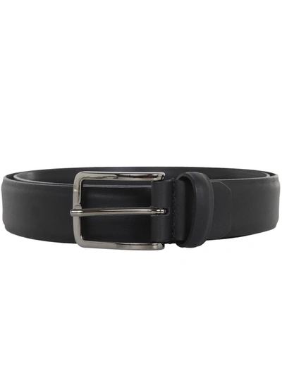 Shop Sait Calf Belt Accessories In Black