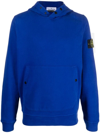 Shop Stone Island Sweatshirt Clothing In Blue