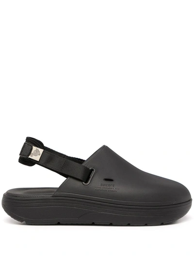 Suicoke Cappo Shoes In Black